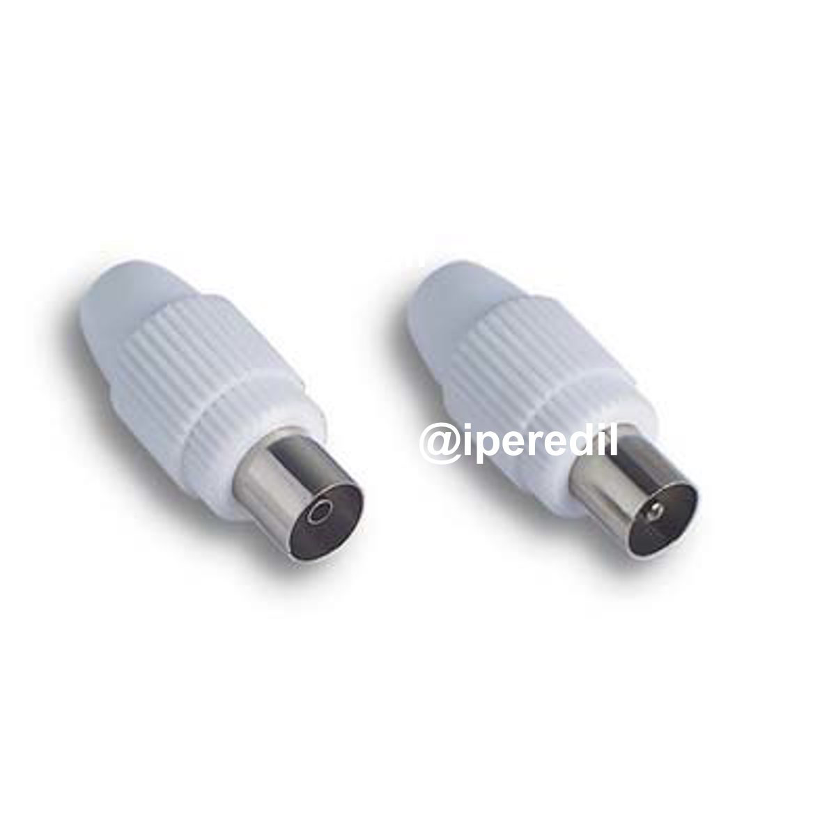 SPINA + PRESA COASSIALE TV SELF FME MM 9,5 OHM 75 CF=PZ 2 - 07405203