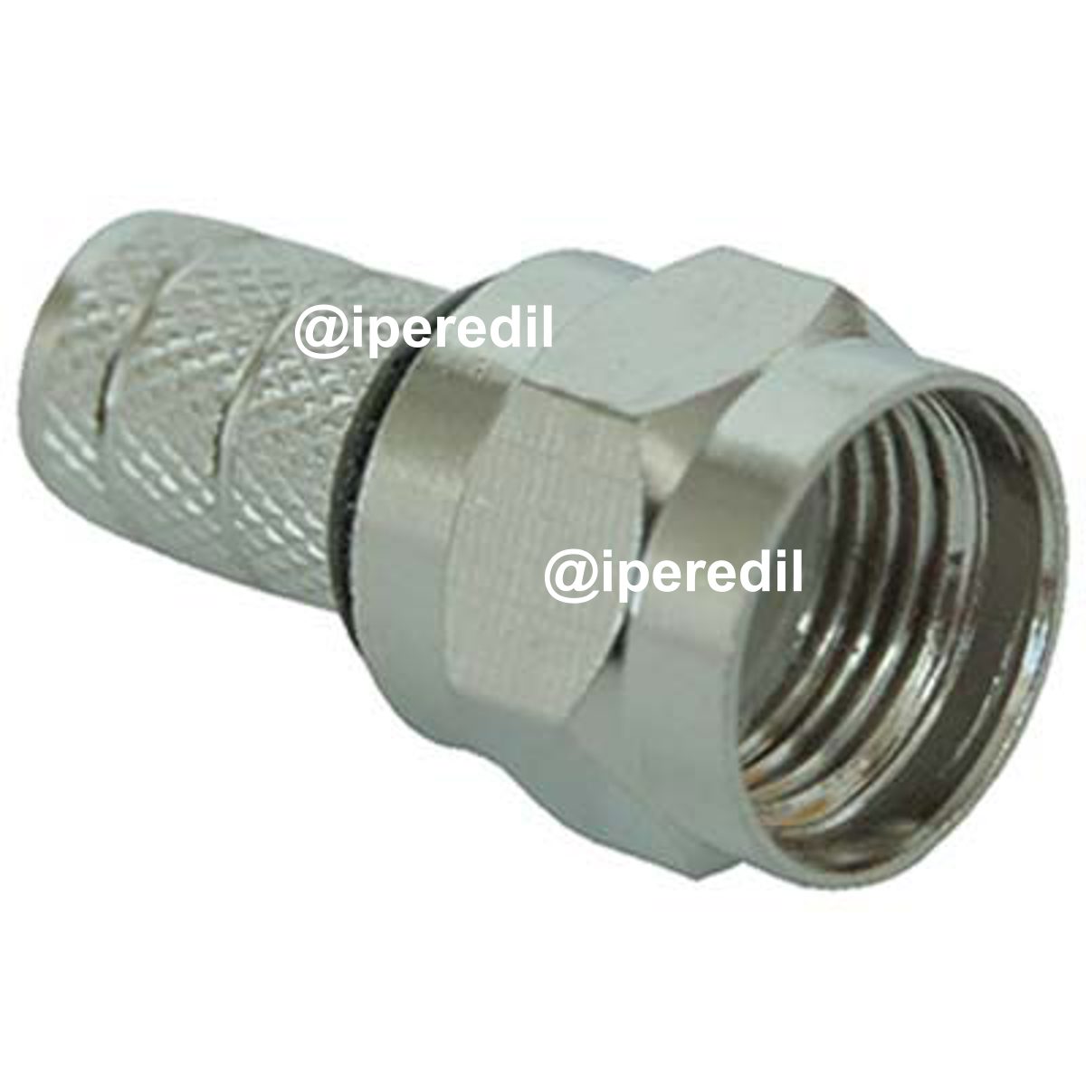 CONNETTORE F A VITE COASSIALE TV X MM 6,4 CF=PZ 10 - 07405212