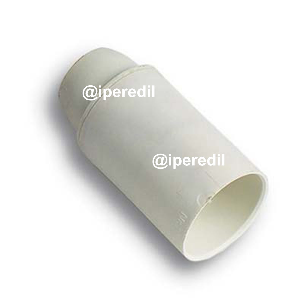 PORTALAMPADA CAMICIA LISCIA RESINA BIANCO E14 M10X1