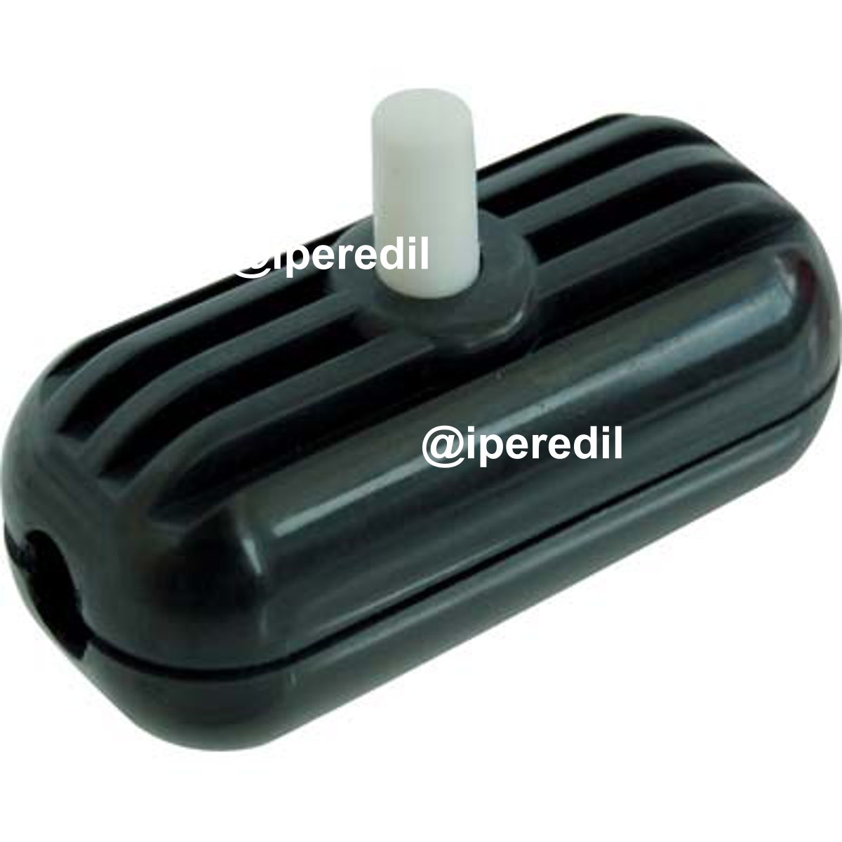 INTERRUTTORE PASSAFILO NERO