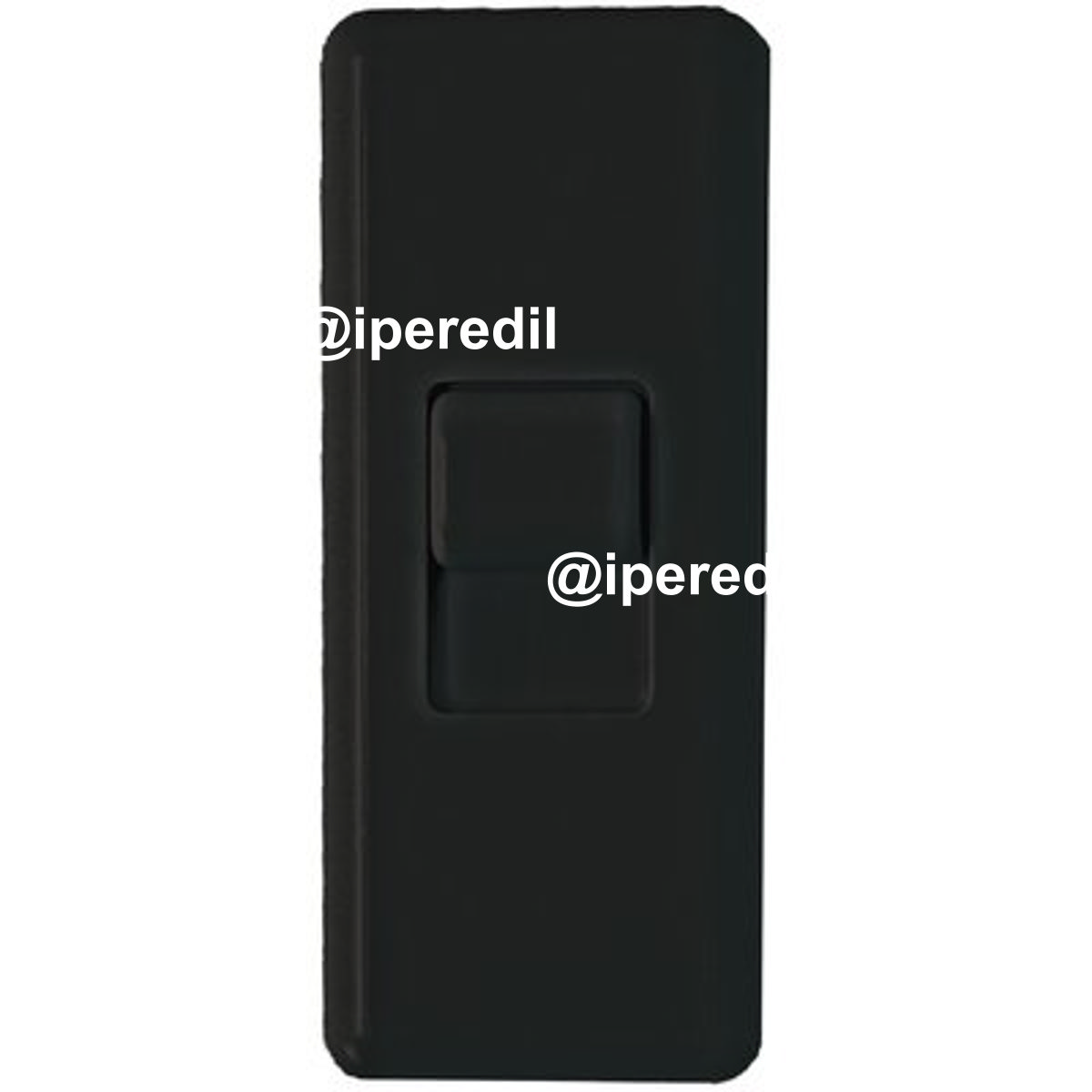 INTERRUTTORE BIPOLARE NERO