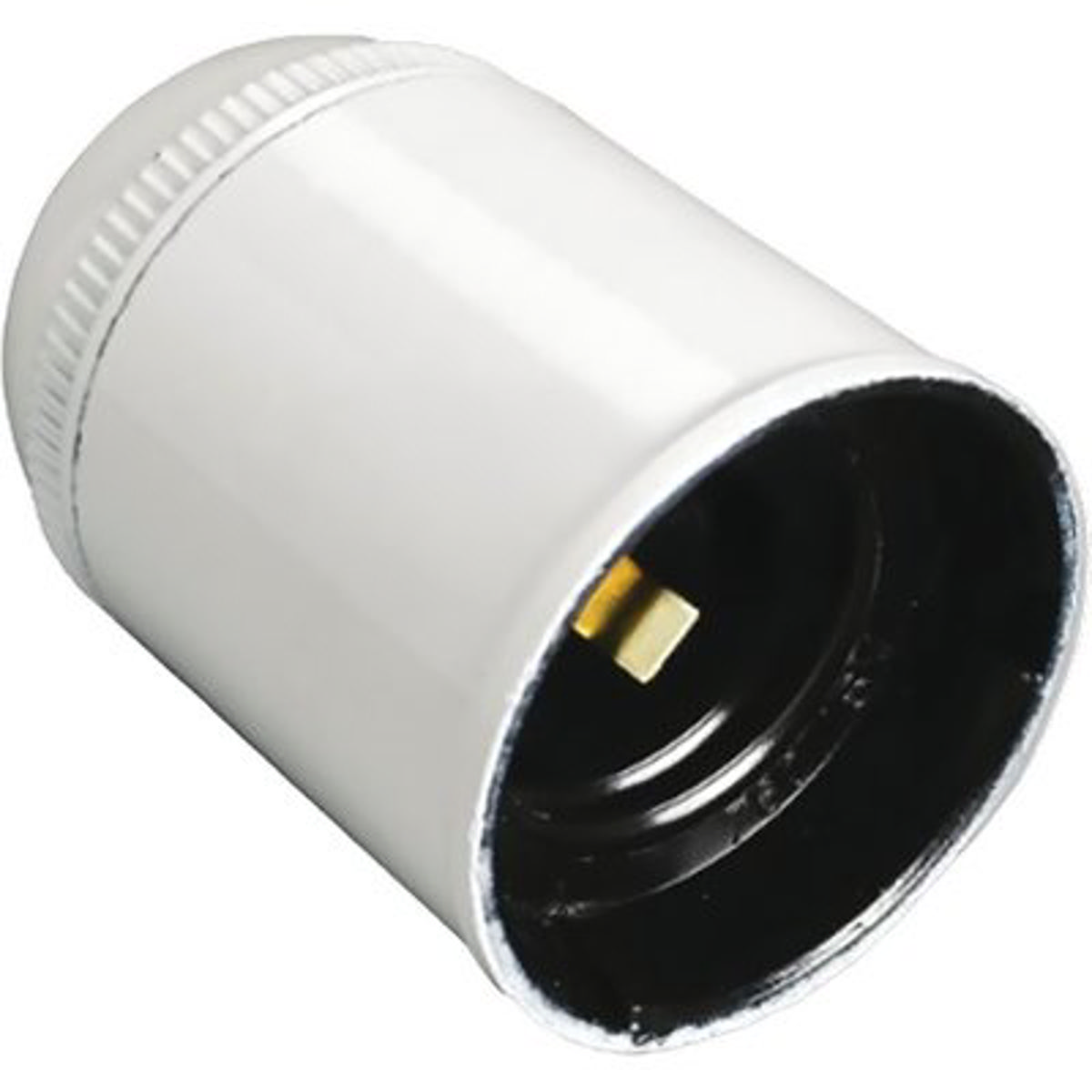 PORTALAMPADA CAMICIA LISCIA ELECTRALINE TERMOPLSTICO BIANCO E27 M10X1