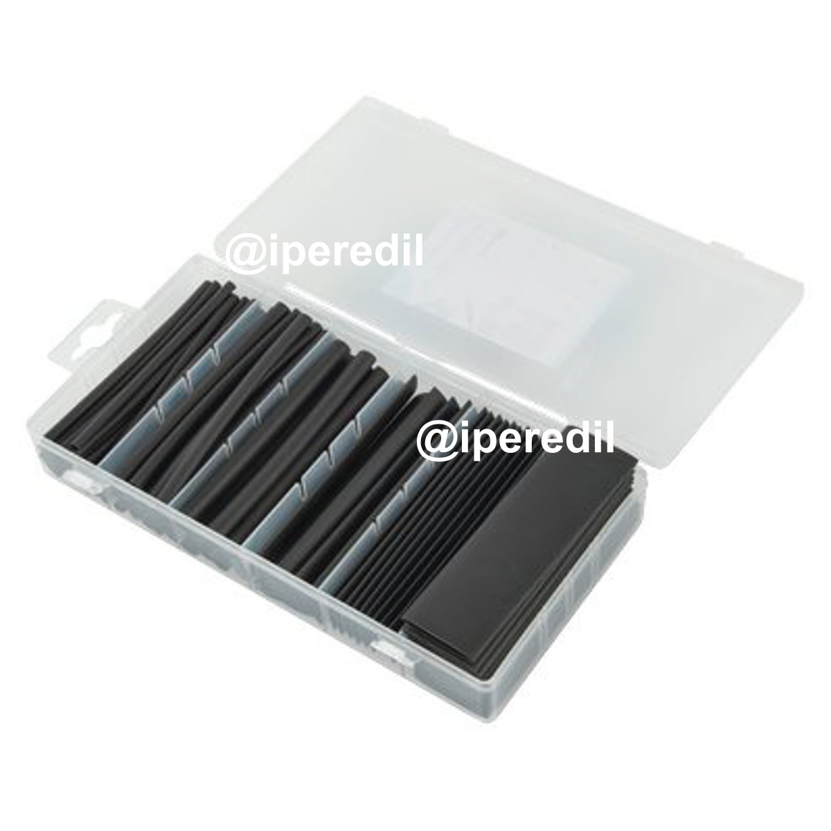 GUAINA TERMORESTRINGENTE IN KIT 59229 ELECTRALINE NERO MM 1,5-9 CF=PZ 90