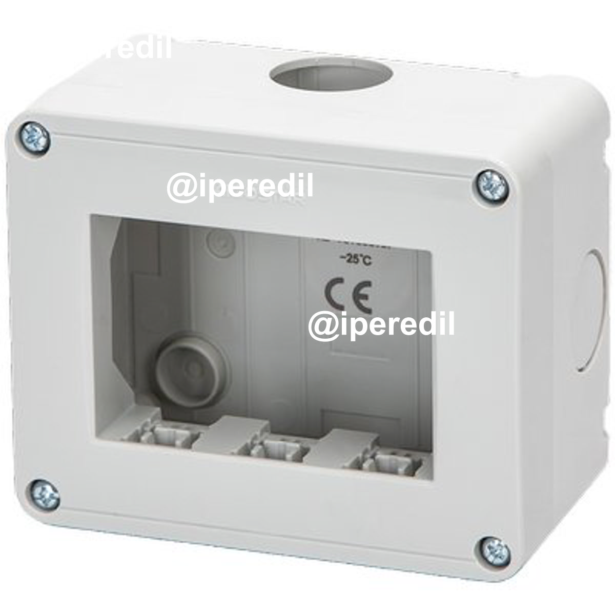 INVOLUCRO A PARETE IP40 POSTI 3 MM 101X83 H.MM 55 X ABM