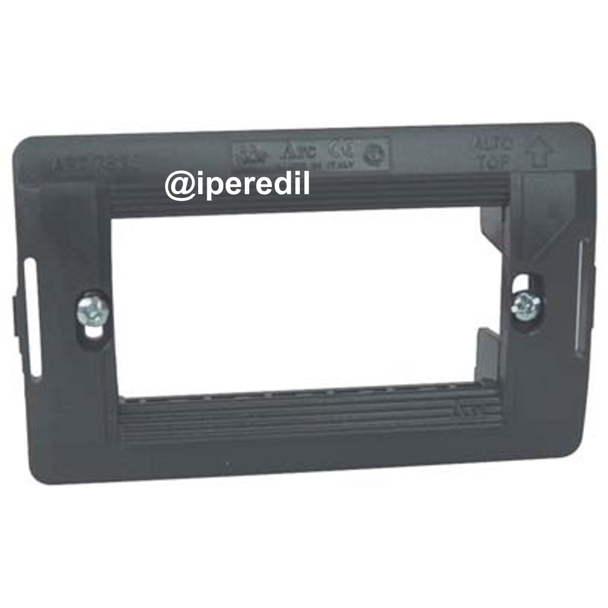 SUPPORTO FRUTTI ARC MARLANVIL PC NERO POSTI 3