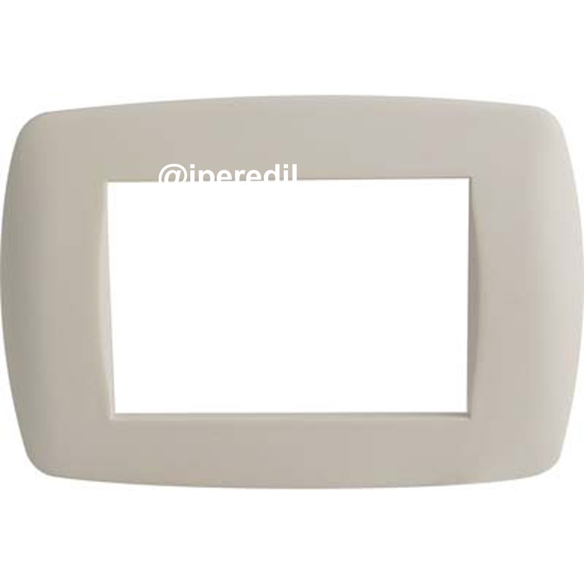 PLACCA COPRIFRUTTI MILLENIUM MARLANVIL AVORIO POSTI 3 MM 122X83