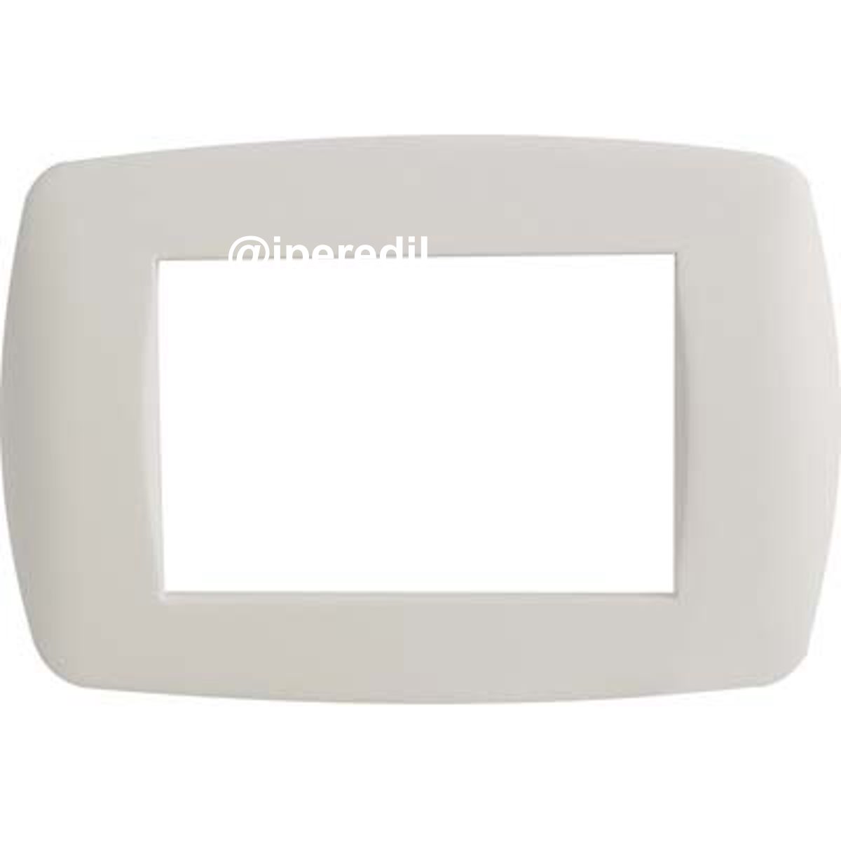 PLACCA COPRIFRUTTI MILLENIUM MARLANVIL BIANCO POSTI 3 MM 122X83