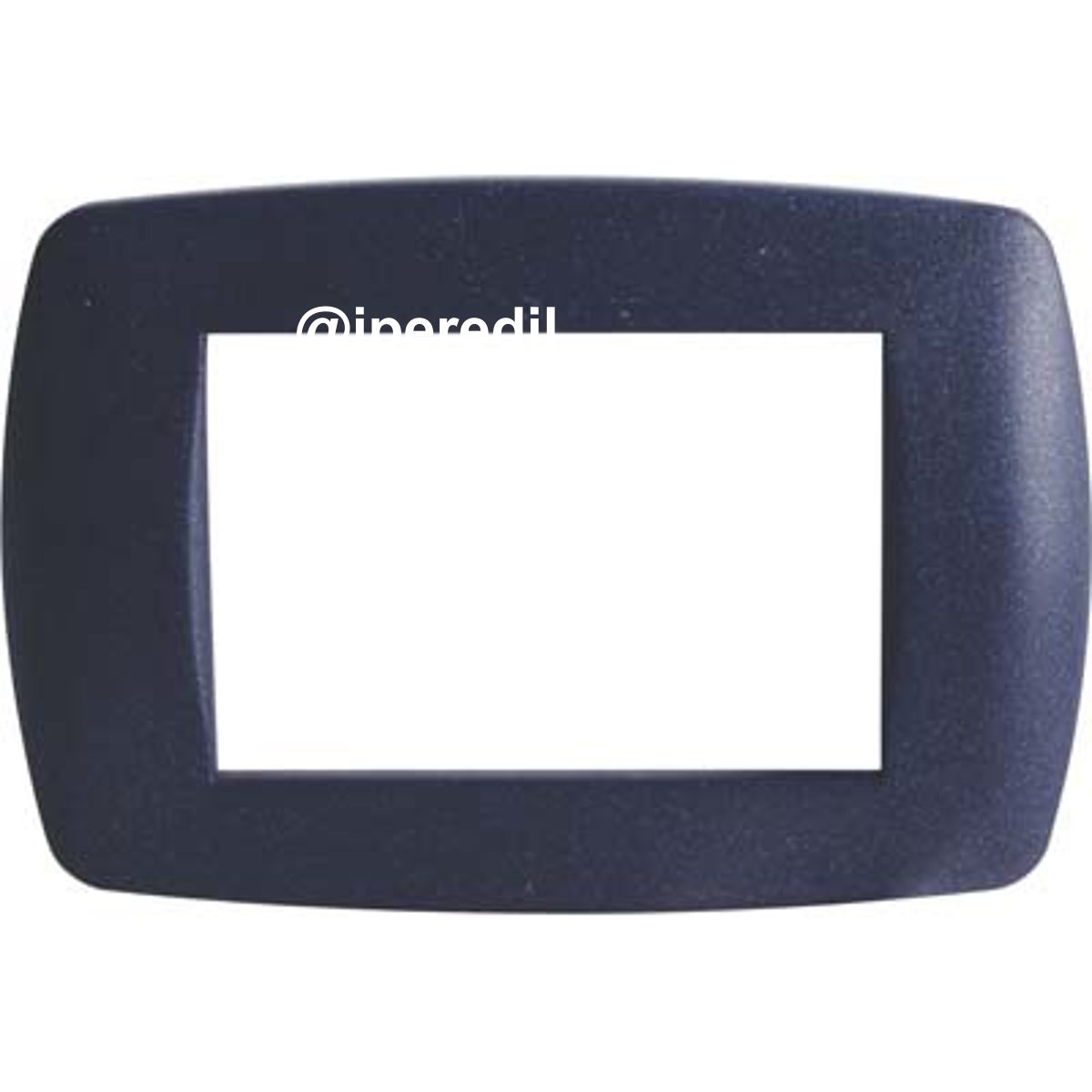 PLACCA COPRIFRUTTI MILLENIUM MARLANVIL BLU STELLATO POSTI 3 MM 122X83