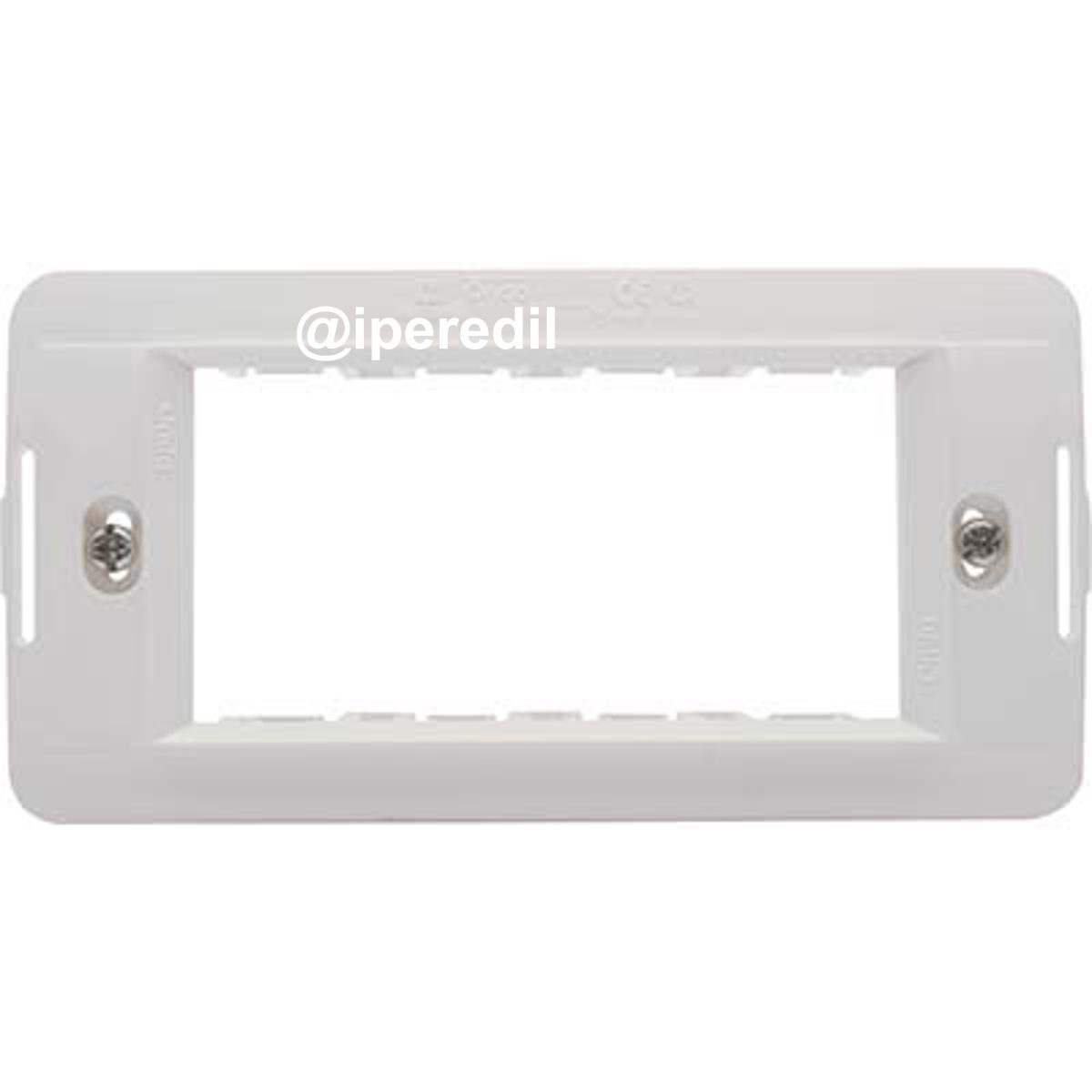 SUPPORTO FRUTTI AQUA MARLANVIL PC BIANCO POSTI 4