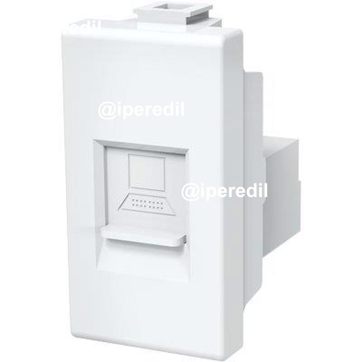 PRESA LAN ABM BIANCO