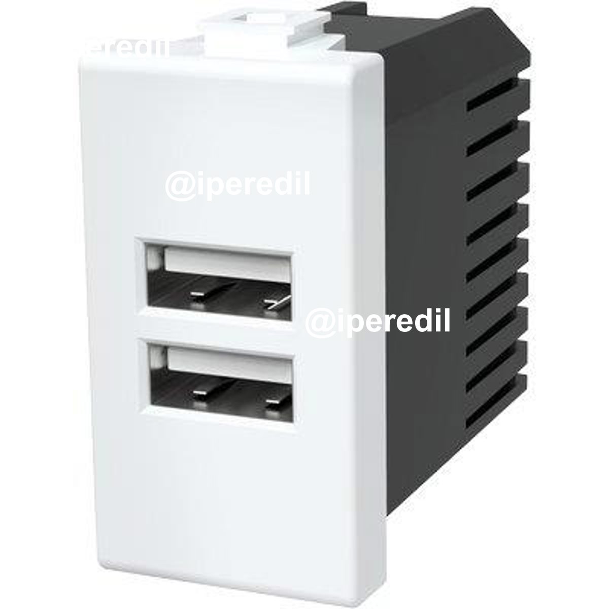PRESA USB ABM BIANCO 2 PRESE USB VOLT 5 A 2.4