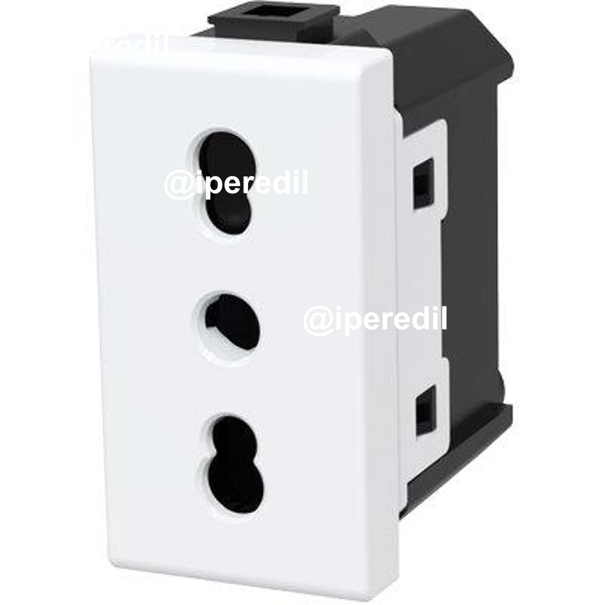 PRESA ABM BIANCO VOLT 250 A 10/16 2P+T