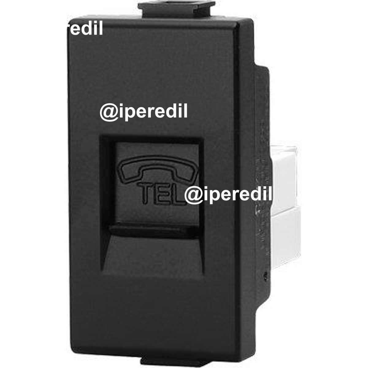 PRESA PLUG 6/4 ABM NERO