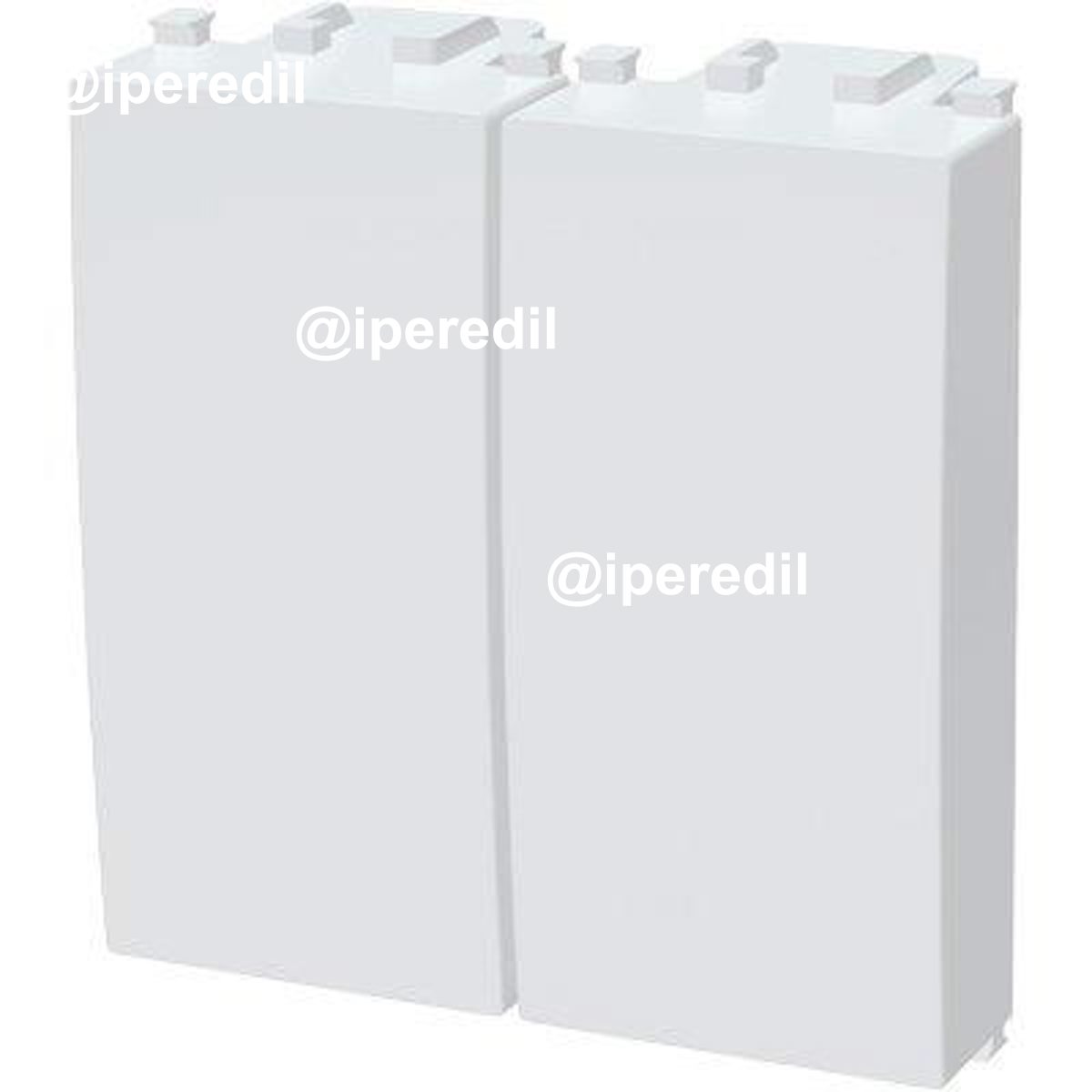 TAPPO COPRIFORO AVP BIANCO CF=PZ 2