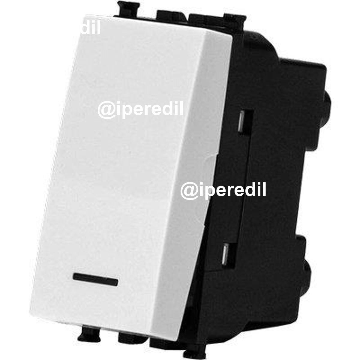 PULSANTE UNIPOLARE AVP BIANCO VOLT 250 A 16