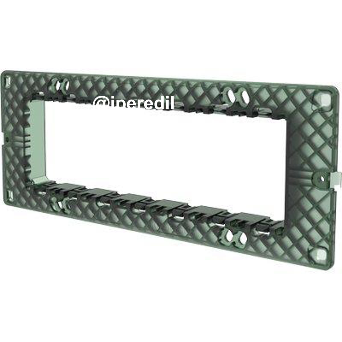 SUPPORTO FRUTTI AVP PC NERO POSTI 7