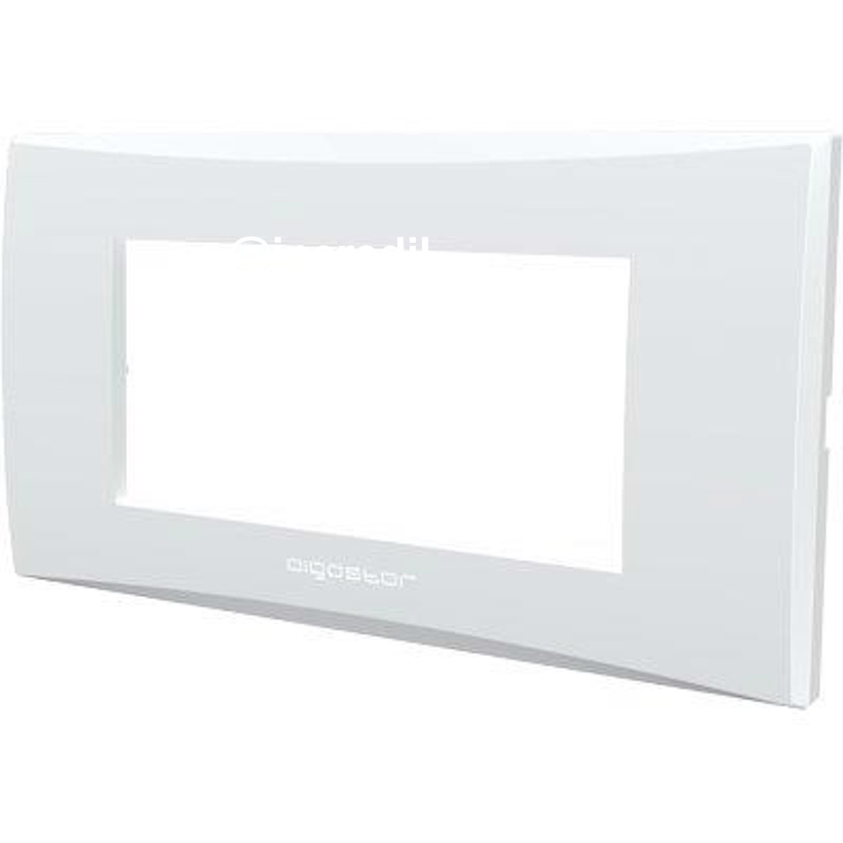 PLACCA COPRIFRUTTI AVP BIANCO POSTI 4 MM 140X85