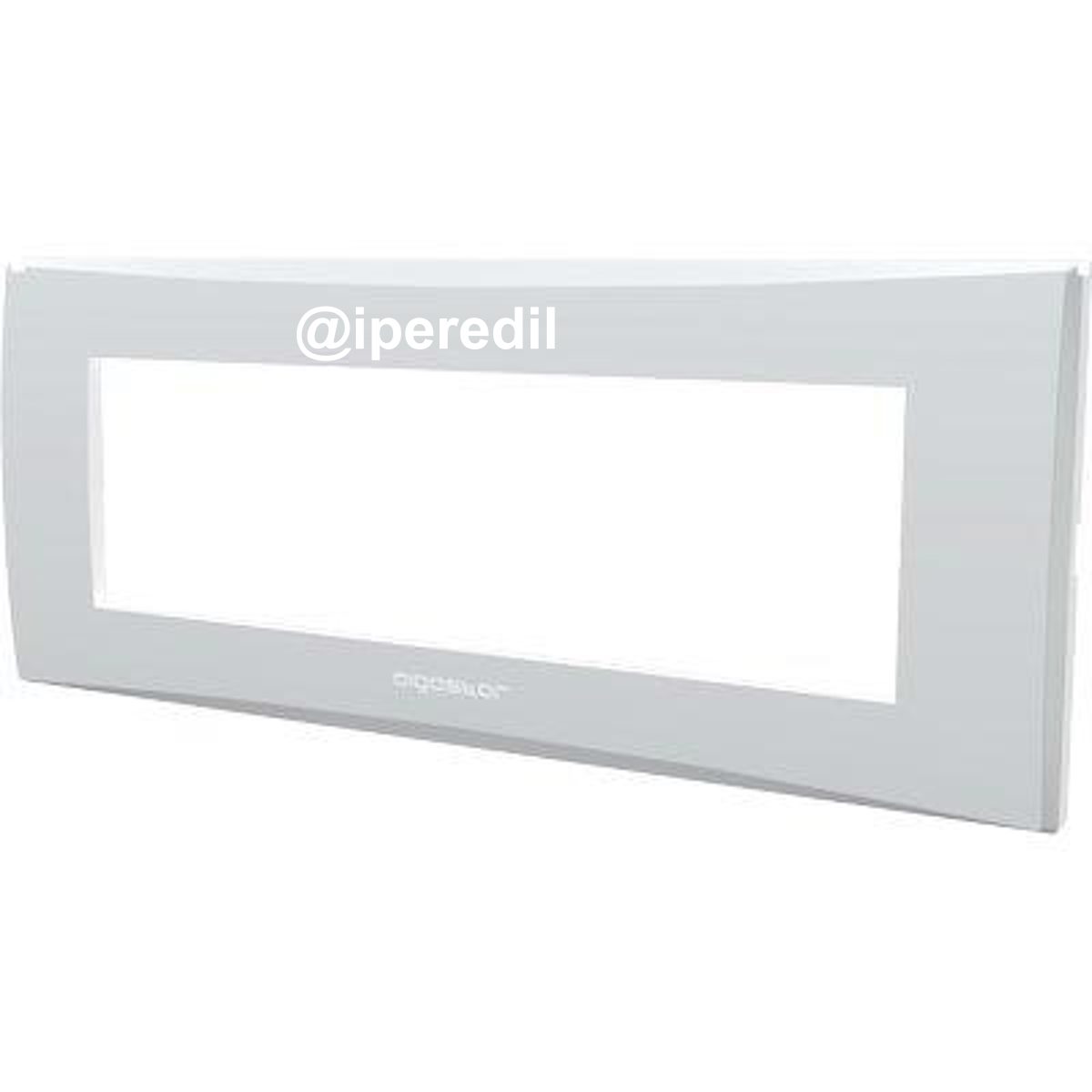 PLACCA COPRIFRUTTI AVP BIANCO POSTI 7 MM 205X80