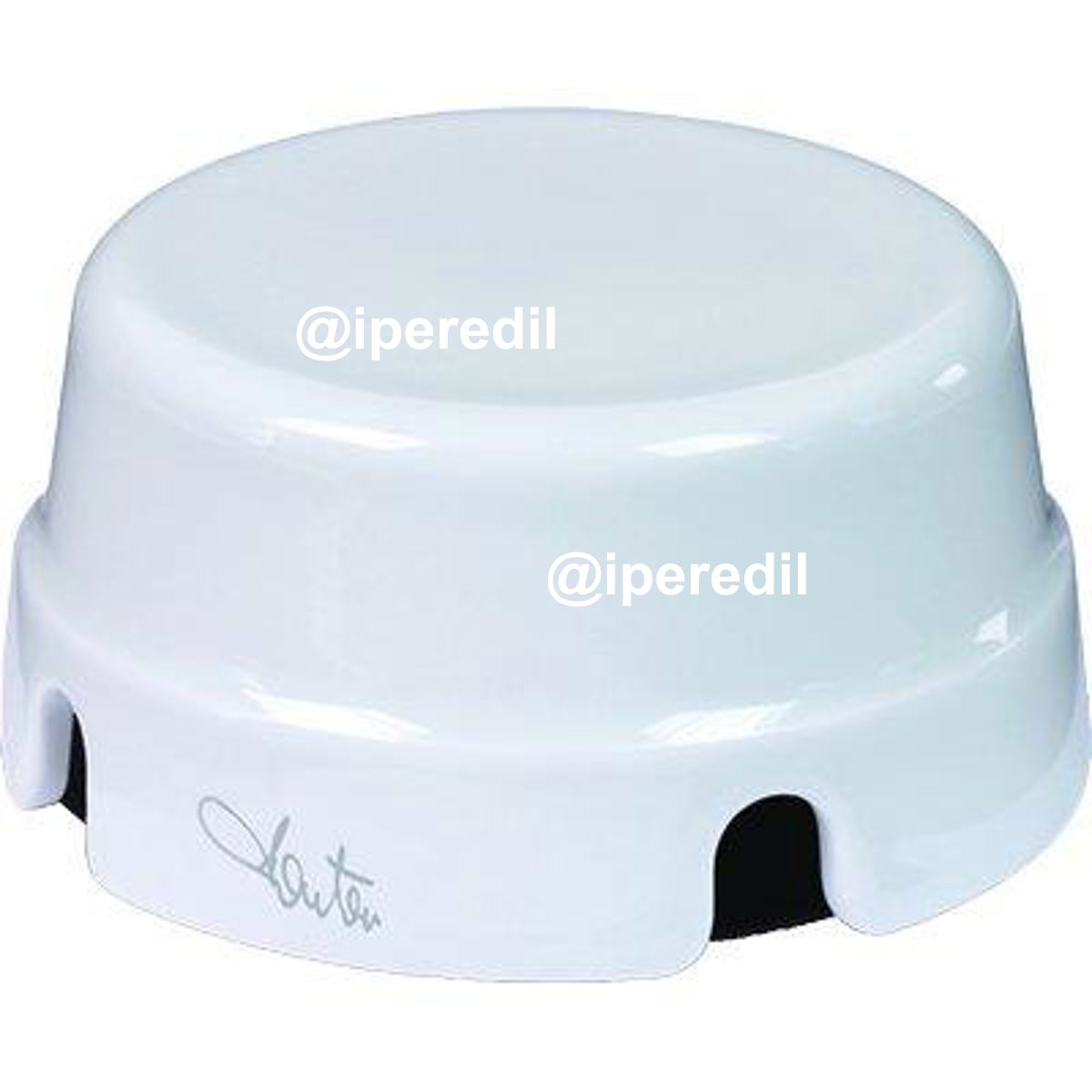 SCATOLA DERIVAZIONE COUNTRY FME CERAMICA BIANCO MM 80