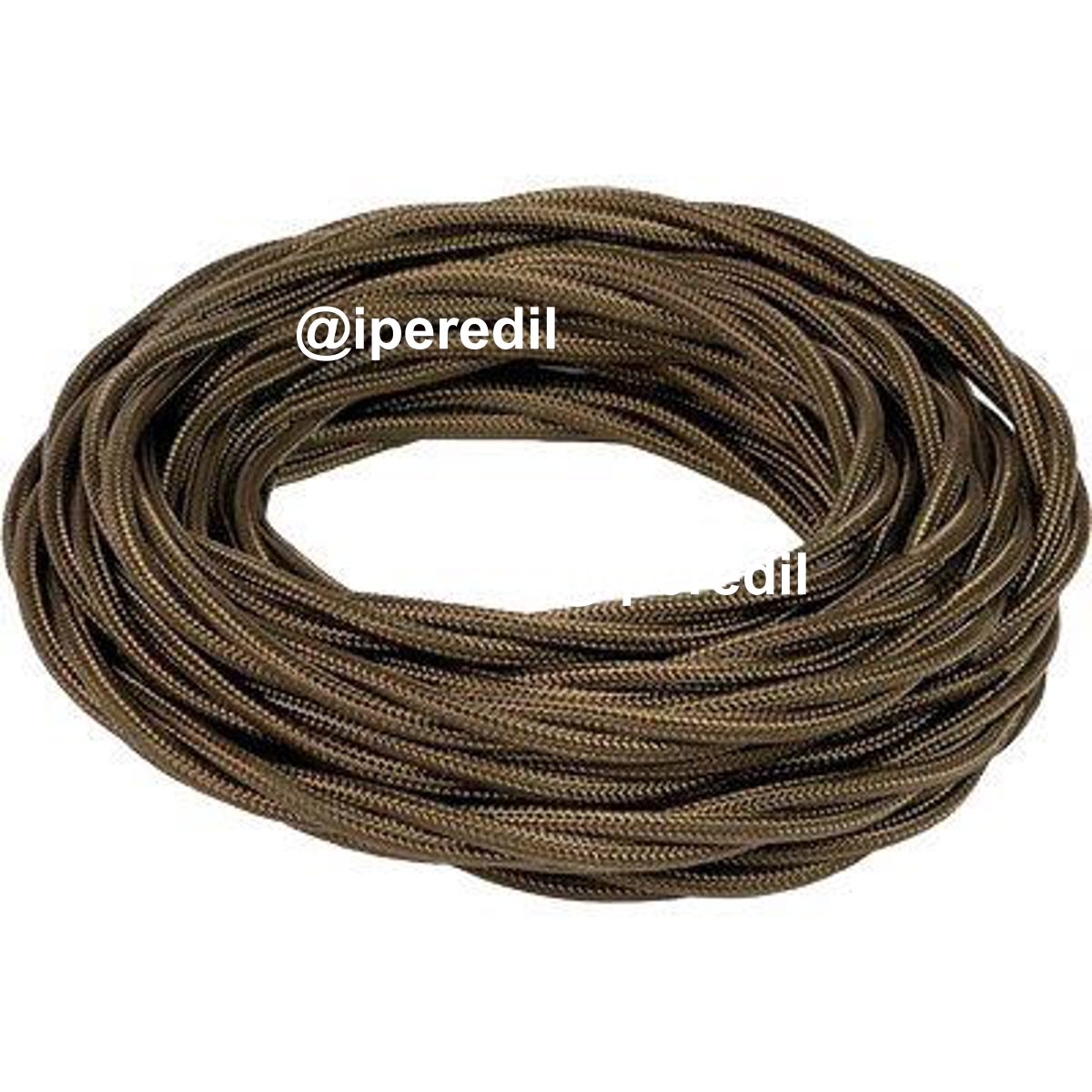 CAVO ELETTRICO MULTIPOLARE COUNTRY FME RAME/PVC/SETA MARRONE N°XMMQ 3X0,75 CF=MT 10