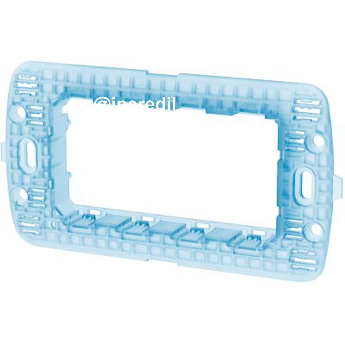 SUPPORTO FRUTTI ABL PC BLU POSTI 4