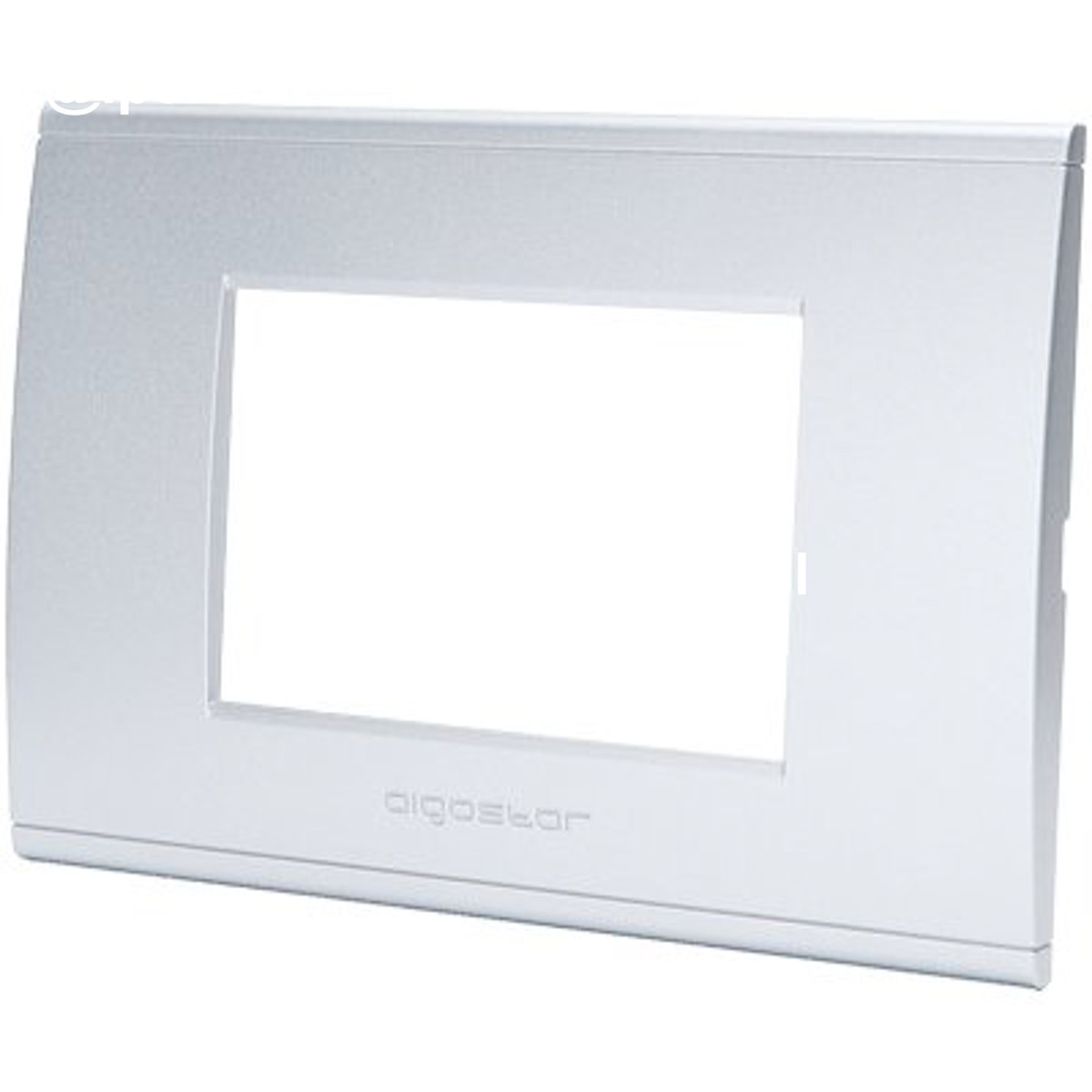 PLACCA COPRIFRUTTI ABL ARGENTO POSTI 3 MM 120X85