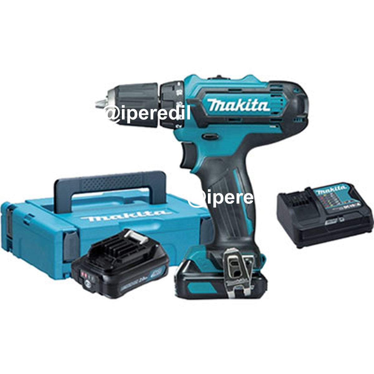 TRAPANO AVVIT PERCUS BATTERIA HP333DSAJ MAKITA VOLT 12X2 AH 2,0