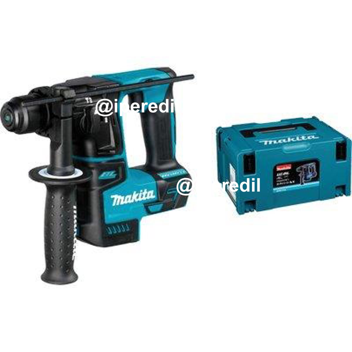 MARTELLO TASSELL BATTERIA DHR171ZJ MAKITA VOLT 18 SDS PLUS SOLO CORPO MACCHINA + VALIGIA