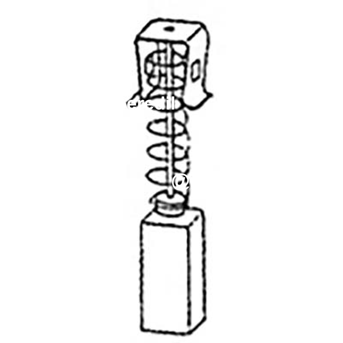 CARBONCINO MAKITA Z0861 PORTA GRAFITE MM 6X 9 H.MM 11 CF=PZ 2 - 07414150