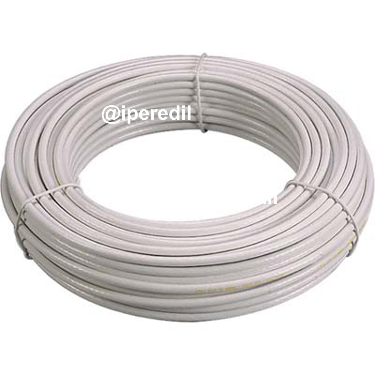 CAVO ELETTRICO BIPOLARE H05VV-F RAME/PVC BIANCO N°XMMQ 2X1,0 CF=MT 100