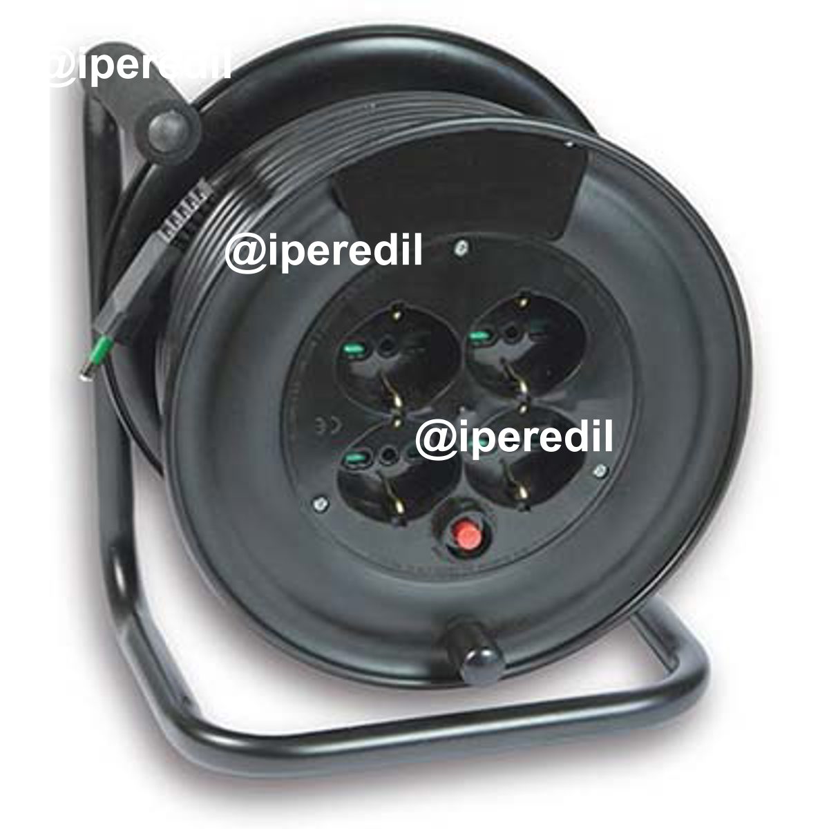 AVVOLGICAVO IMPRESA FME 2P+T 16A BIPASSO SCHUKO X4 N°XMMQ 3X1,5 MT 25