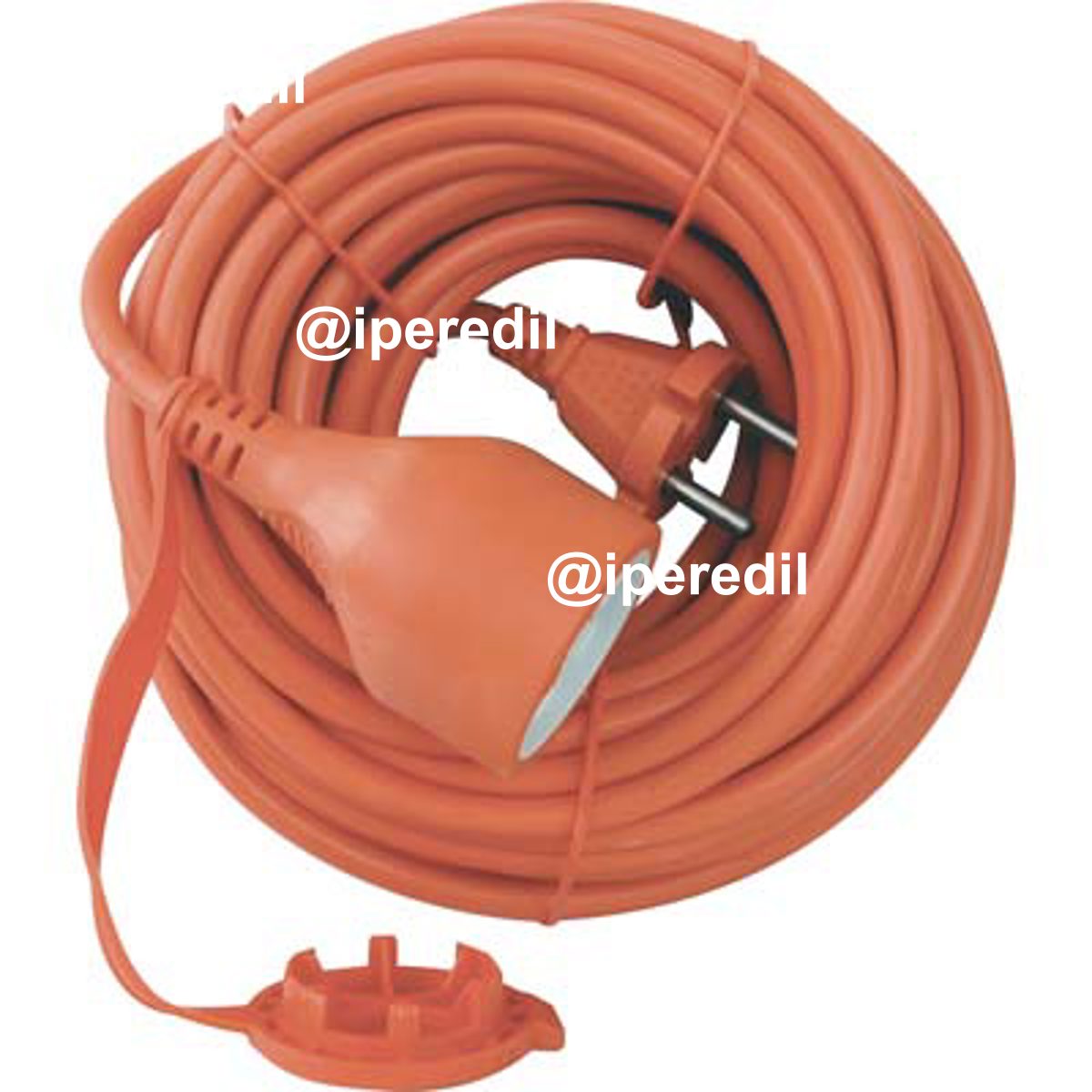 PROLUNGA LINEARE GARDEN ELECTRALINE ARANCIO 2P+T 16A SCHUKO N°XMMQ 2X1,5 MT 20