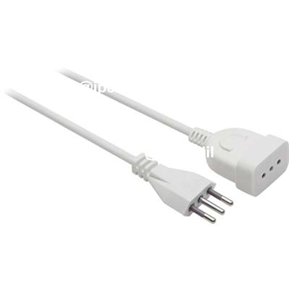 PROLUNGA LINEARE BIANCO 2P+T 10A N°XMMQ 3X0,75 MT 5