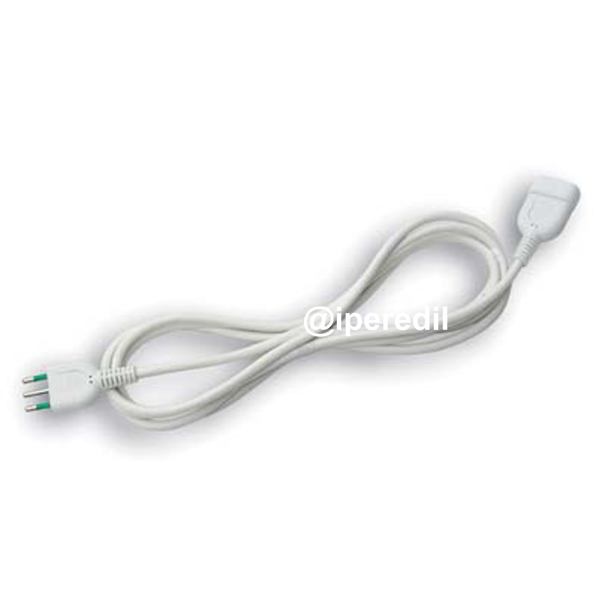 PROLUNGA LINEARE FME BIANCO 2P+T 10A N°XMMQ 3X0,75 MT 5