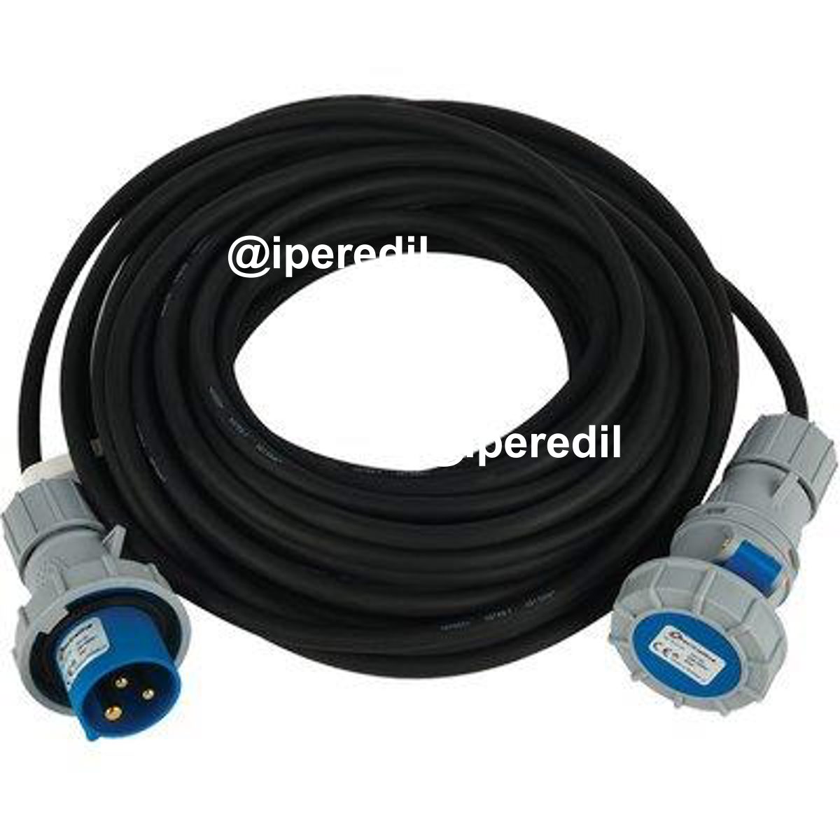 PROLUNGA INDUSTRIALE BLU ELECTRALINE 2P+T 16A IP67 N°XMMQ 3X2,5 MT 20
