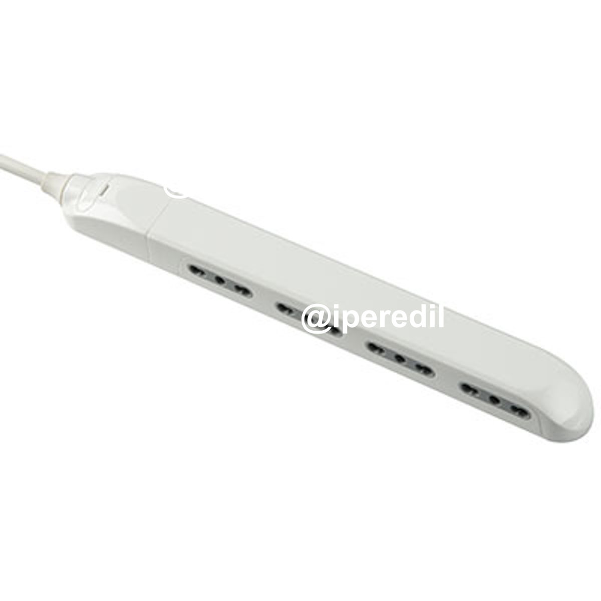 MULTIPRESA BIPASSO SLIM ELECTRALINE BIANCO POSTI 4 2P+T 16A N°XMMQ 3X1 MT 1,5
