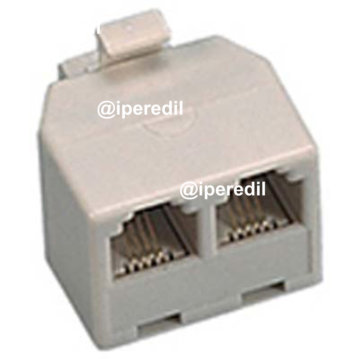 ADATTATORE SPINA PLUG 6/4-DOPPIA PRESA FME - 07420430