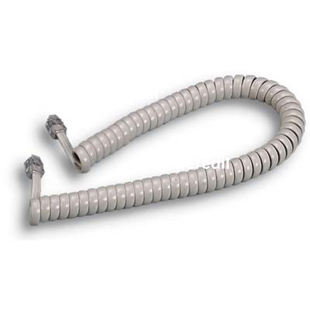 PROLUNGA TELEFONO ESTENSIBILE FME AVORIO 2 PLUG 4/4 MT 2,4