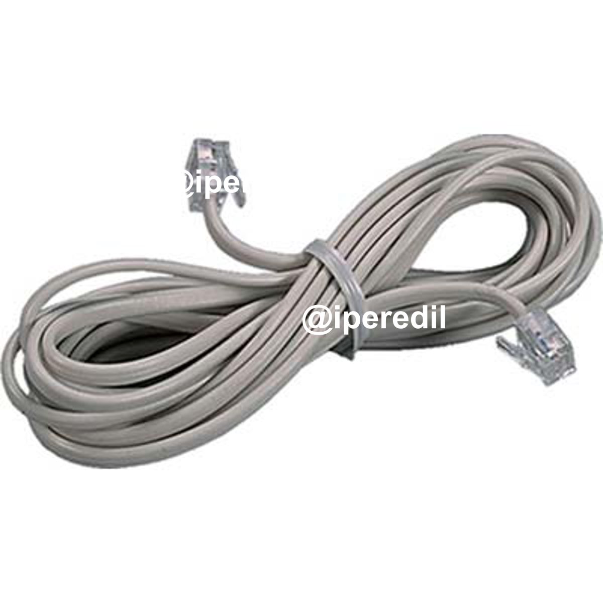 PROLUNGA TELEFONO LINEARE FME AVORIO 2 PLUG 6/4 MT 3