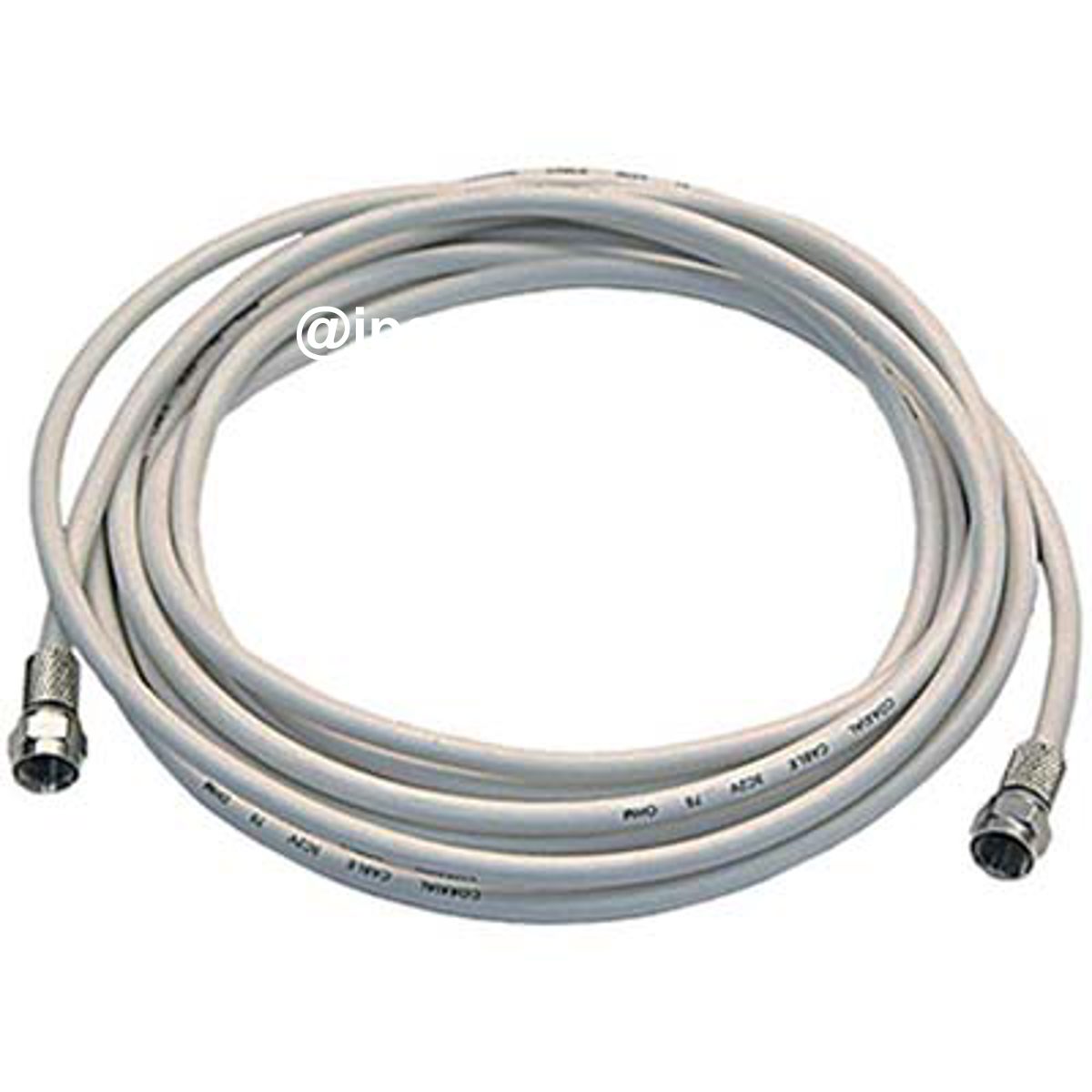 PROLUNGA COASSIALE TV + CONNETTORI F FME MT 2