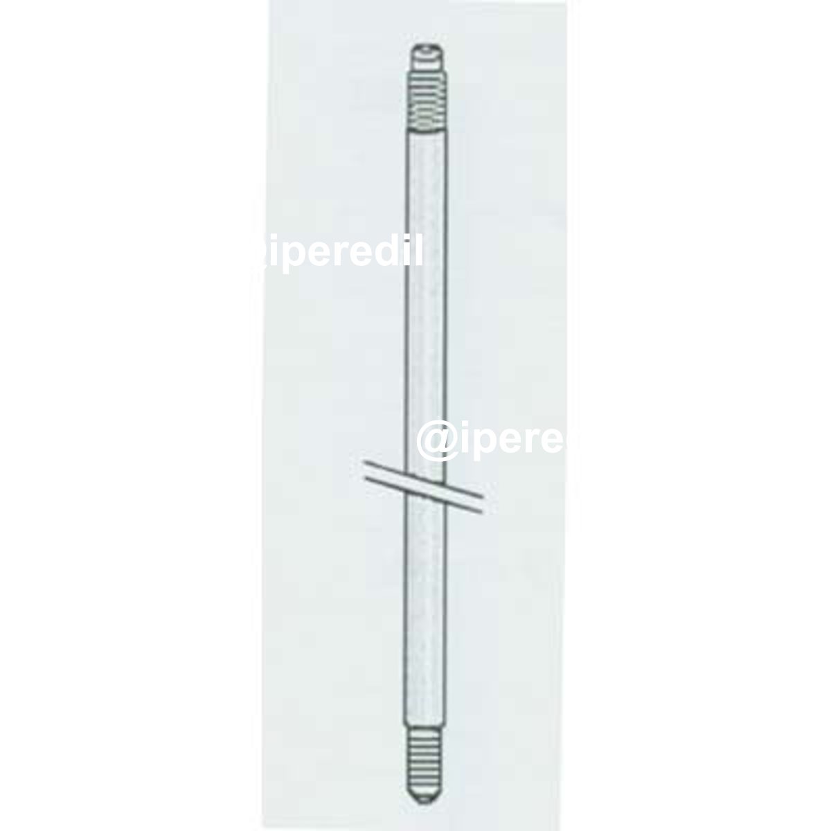 DISPERSORE TERRA ACCIAIO RAMATO MA18 CM 150