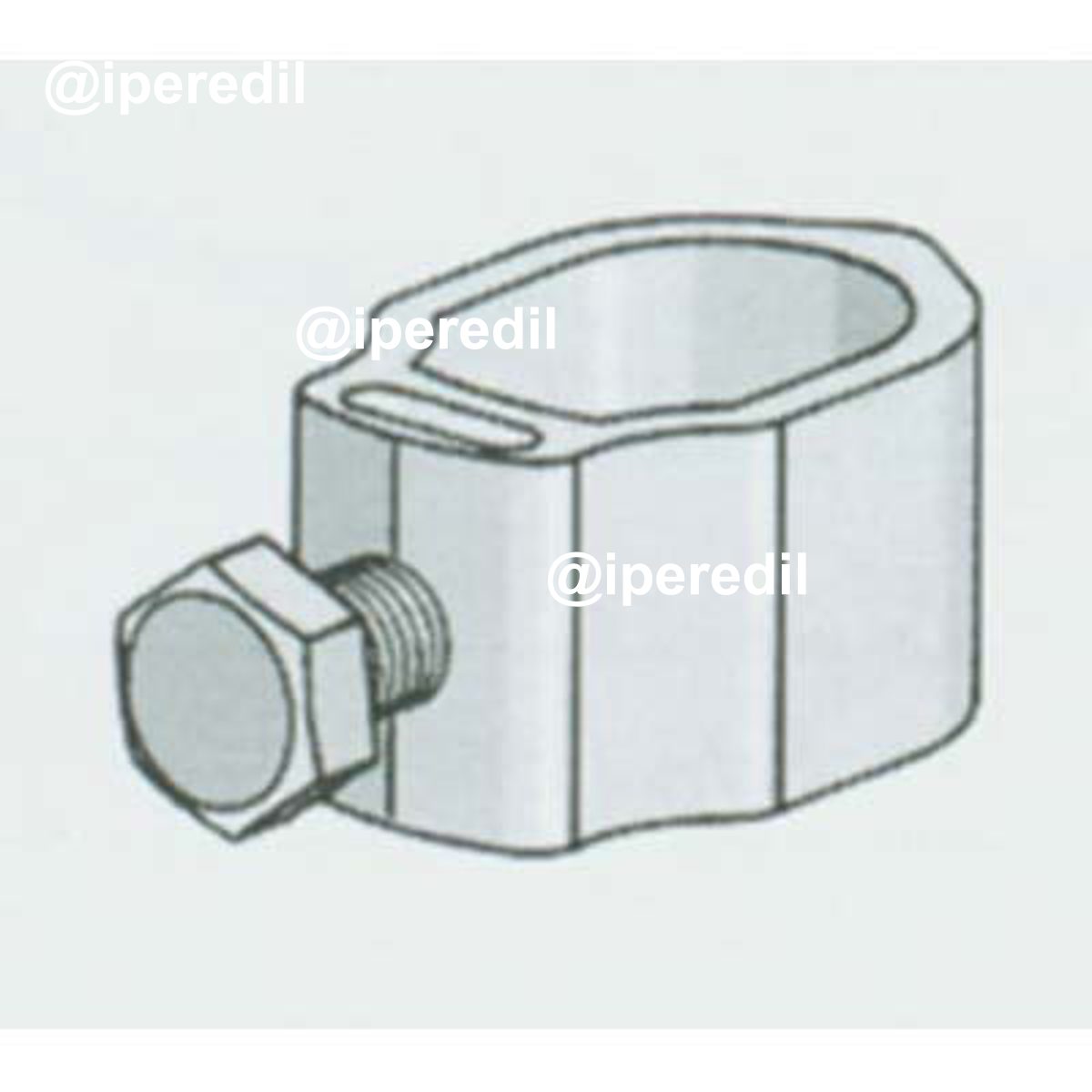 MORSETTO TERMINALE X DISPERSORE TERRA ZAMA RAMATO MM 18/20