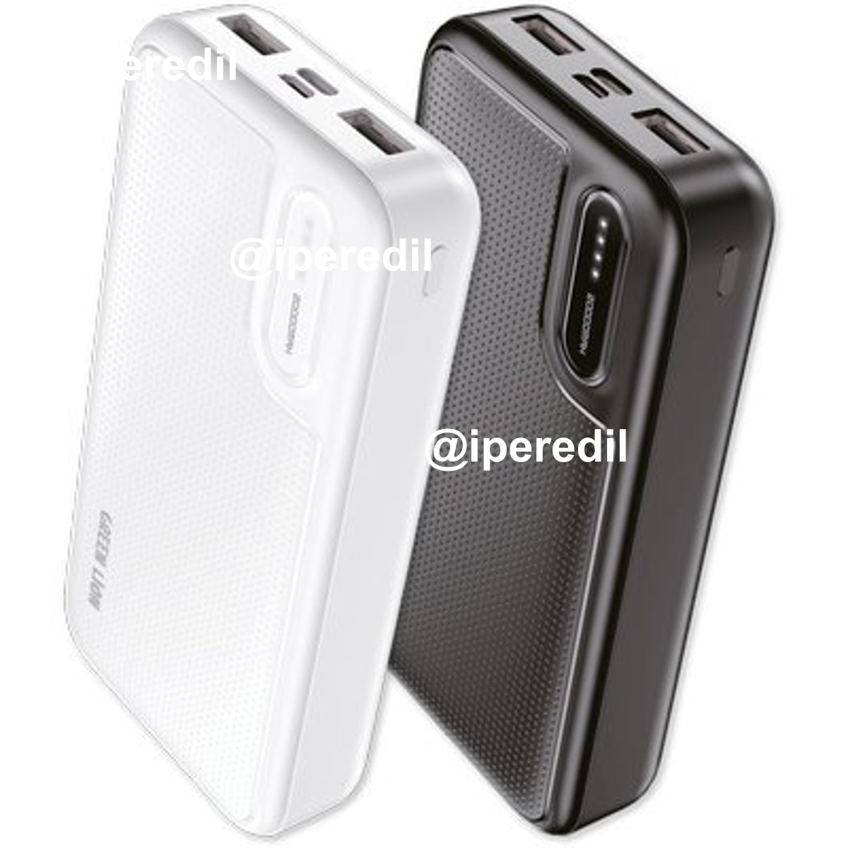 POWER BANK + LED LOSTECH NERO/BIAN MAH 20000 PRESA TYPE C-MICRO USB USC.USB