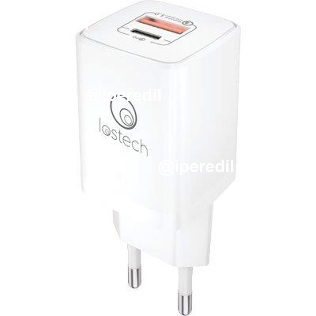 CARICABATTERIA SMARTPHONE LS-NC08 LOSTECH VOLT 230 WATT 20 1 PRESA USB + 1 PRESA TYPE C - 07420864