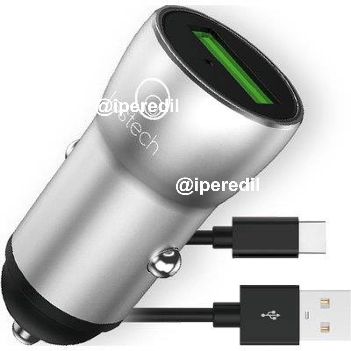 CARICABATTERIA SMARTPHONE AUTO LS-F LOSTECH TYPE-C CORPO METALLO VOLT 12 A 2,0