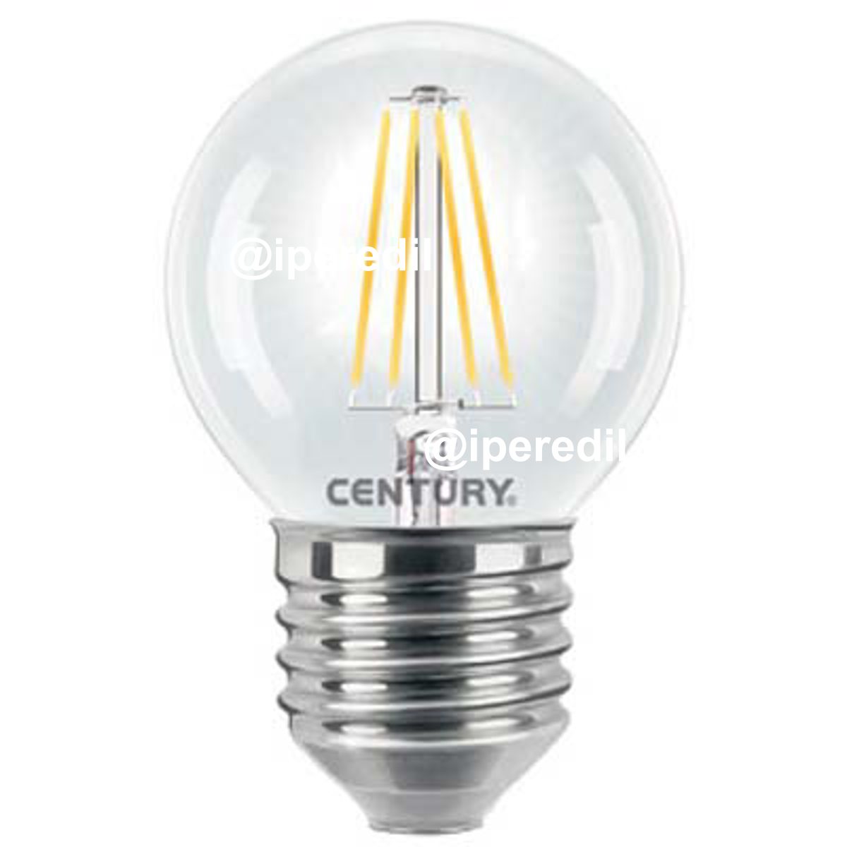 LAMPADA WIRE LED SFERA INCANTO CENTURY CALDA VOLT 230 WATT 4 LUMEN 480 E27