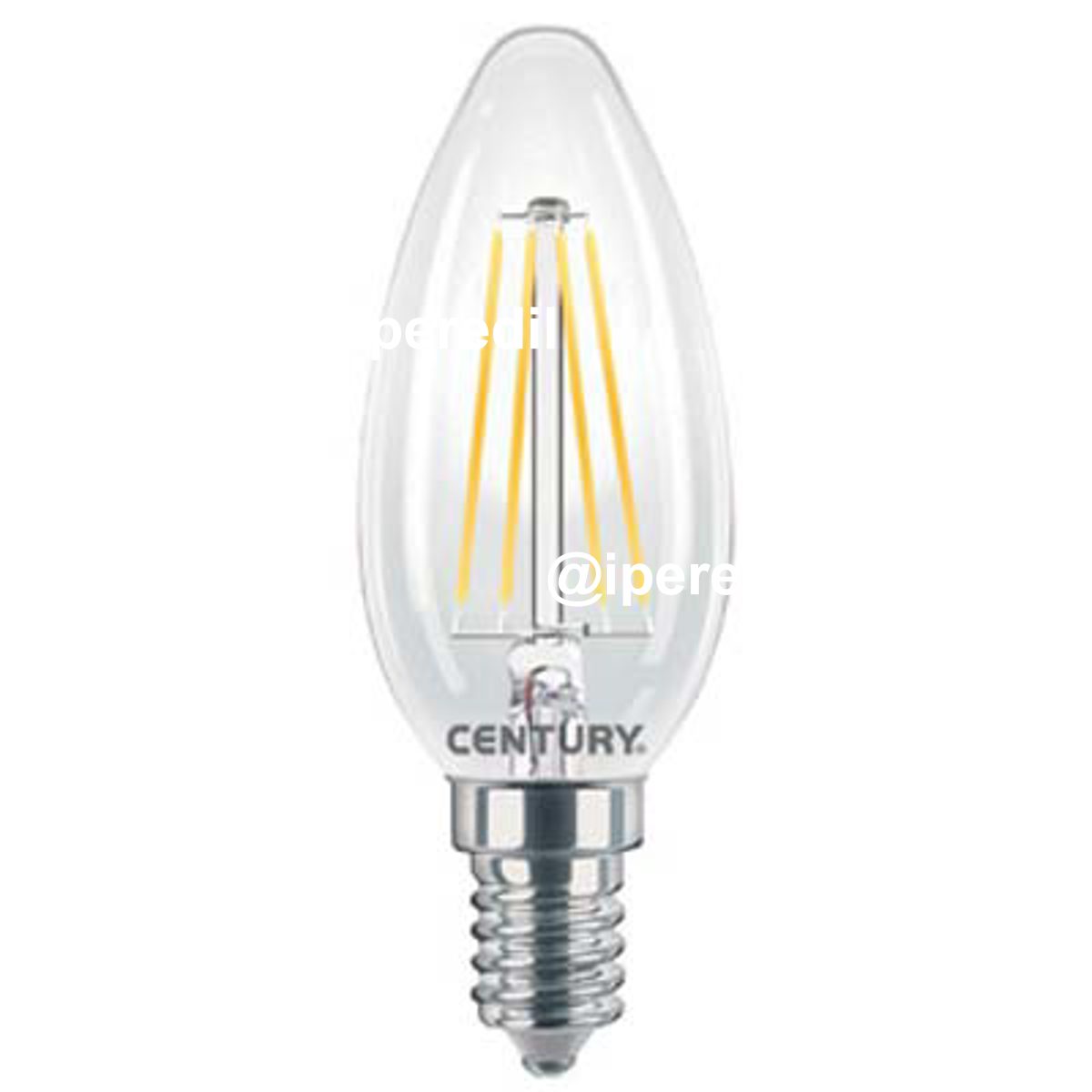 LAMPADA WIRE LED OLIVA INCANTO CENTURY CALDA VOLT 230 WATT 4 LUMEN 470 E14 - 07440052