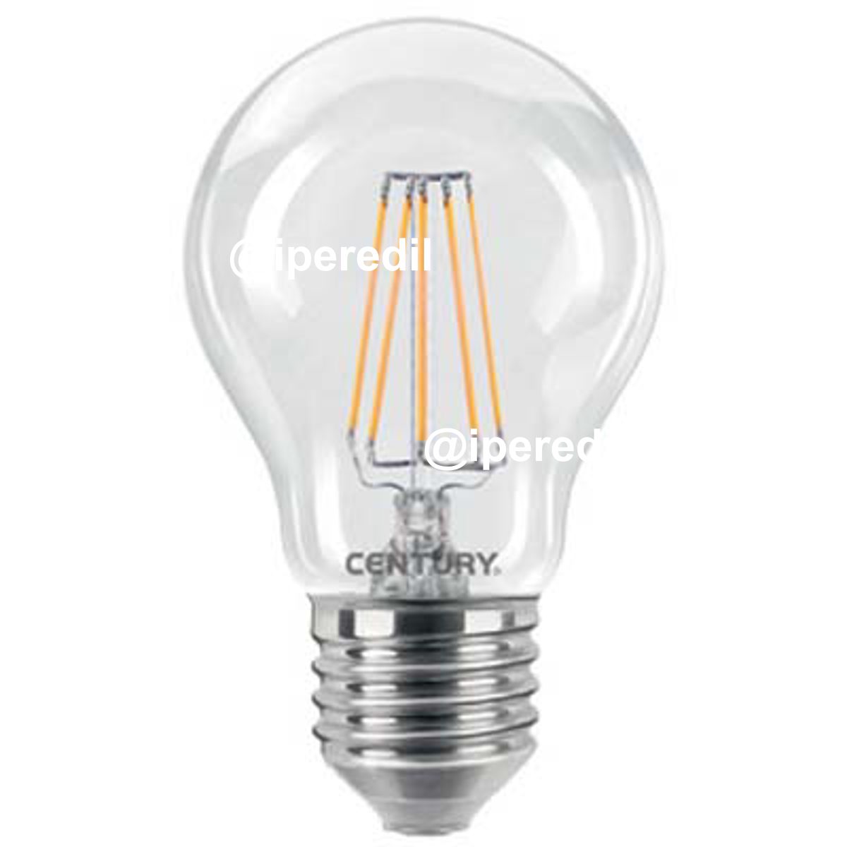 LAMPADA WIRE LED GOCCIA INCANTO CENTURY CALDA VOLT 230 WATT 7 LUMEN 806 E27