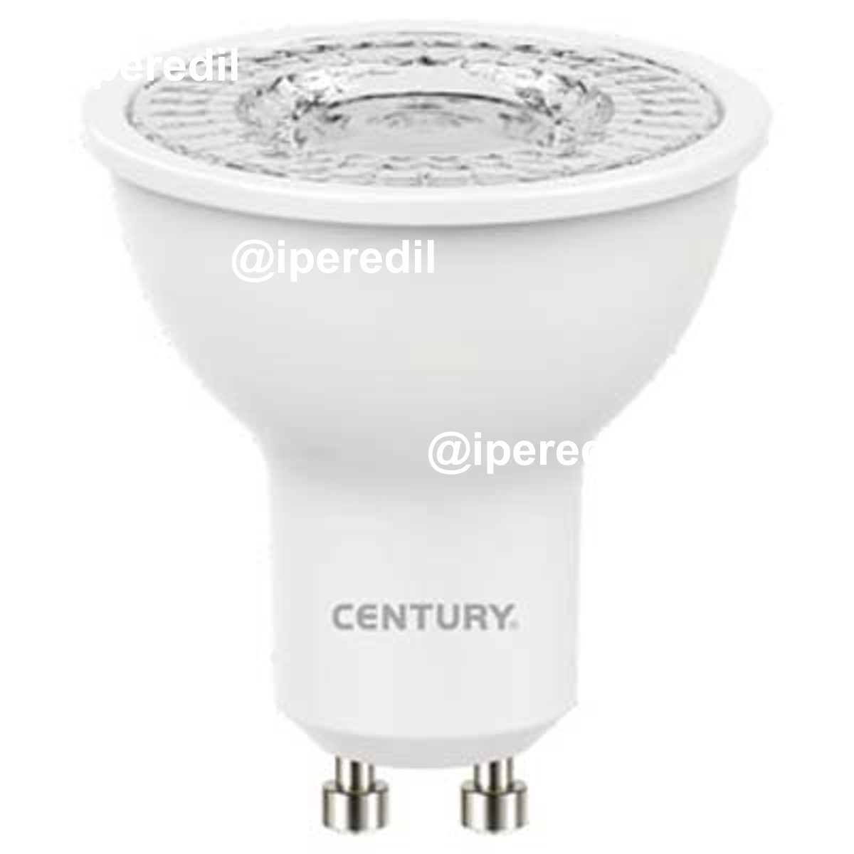 LAMPADA LED DICROICA GU10 LEXAR 110 CENTURY CALDA VOLT 230 WATT 5 LUMEN 380