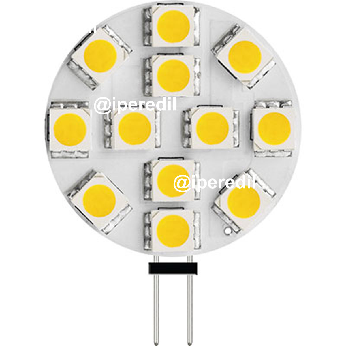 LAMPADA LED BISPINA G4 PIXY PLATE CENTURY CALDA VOLT DC/AC 12 WATT 2 LUMEN 170